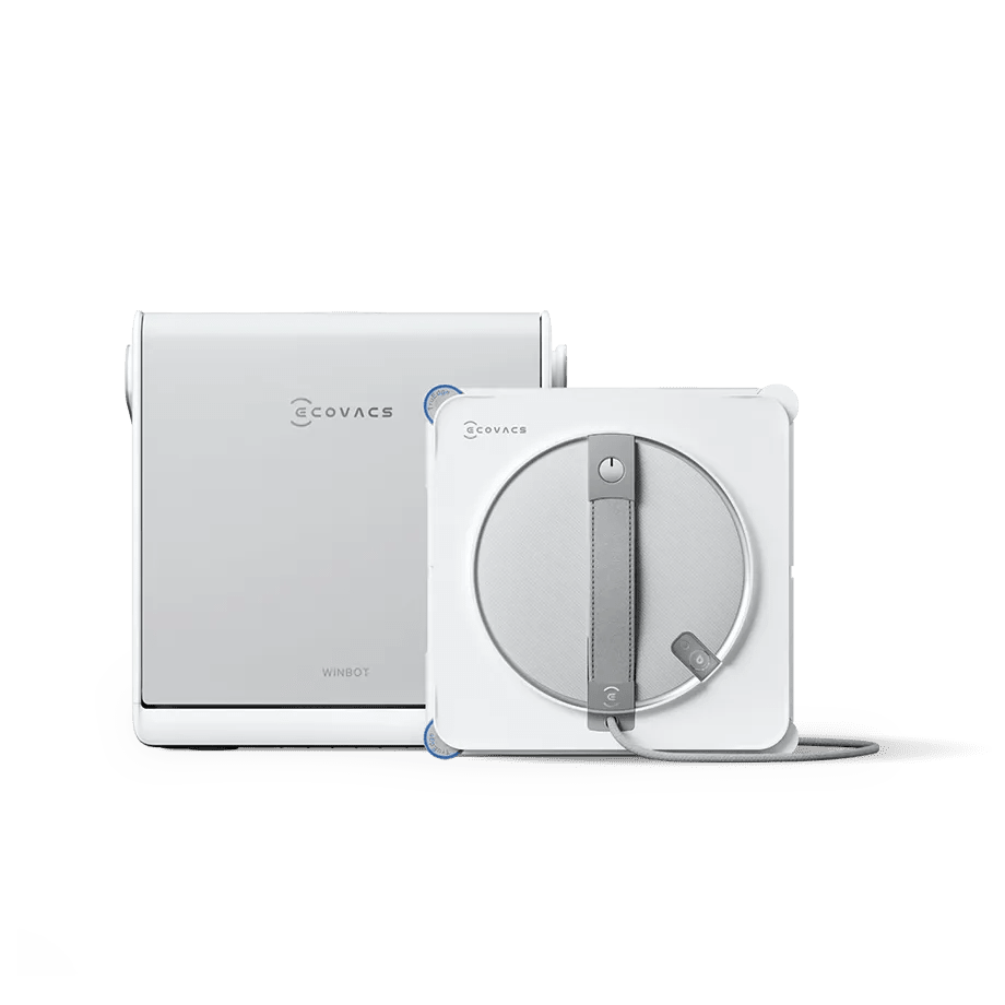 WINBOT W2S OMNI Window Cleaning Robot (6 - in - 1 Station, TruEdge Precision, Triple Wide - Angle Spray) - Ecovacs Middle East